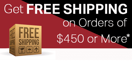 Free Shipping With $450 Purchase Banner