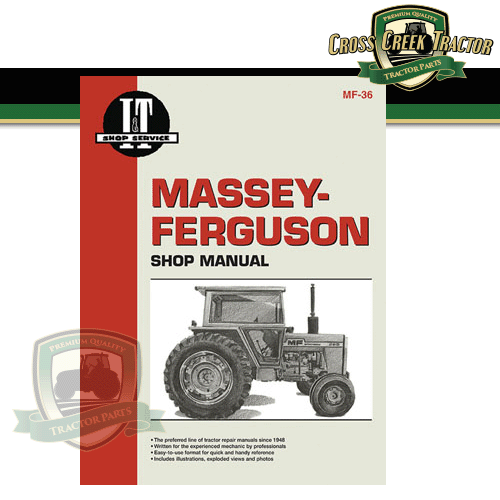 Massey Ferguson Shop Manual - ITMF36