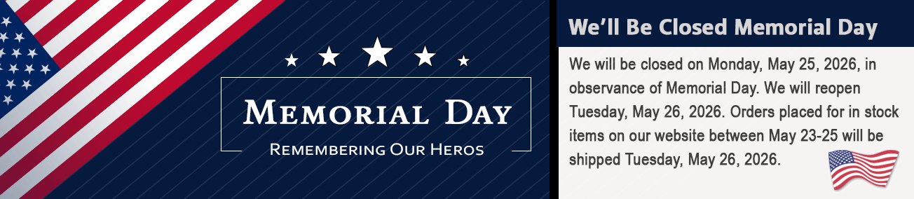 Memorial Day 2026 Banner